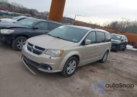 2012 Dodge Grand Caravan Crew z USA, uszkodzony, nr VIN 2C4RDGDGXCR408348